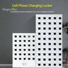 Starkes Smartphone-Speicherregal mit mehreren USB-Anschlüssen - Industrieller Lade-Schließfachschrank für Werkstätten und Fabriken thumbnail-1