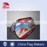 Advertising Portable Peach Skin Fabric Pop up Display thumbnail-2