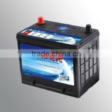 China factory supply high-end quality and low price car battery 12v70Ah 80D26L