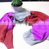 Fashionable Polyester Voile Dyeing Long Scarf thumbnail-1