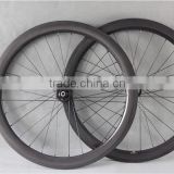 Carbon wheels 3K-matt road bike wheelset powerway M71 hubs bike wheels 50-TL