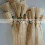 Blonde Brazilian Human Virgin Remy Hair Bulk,can be Dyed Hair thumbnail-1