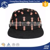 Fashionable design overseas hat online cheap flat cap pineapple hat