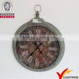 Vintage Round Metal Decorative Wall Clock