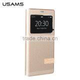 USAMS Muge Series PU Leather Flip Case for Xiaomi 5 With PC Back Cover Wallet Case With View Window MT-5313 thumbnail-1