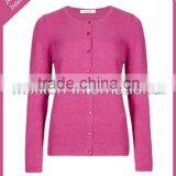 Plain Women Cardigan.pink thumbnail-1