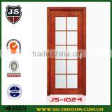 Cherry French Glass Wooden Bathroom Door thumbnail-5
