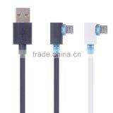 90 Degree Angled Micro Usb Angle Cable USB 2.0 to Micro Usb Male to A Type Male Data Cable for Samsung Galaxy/tablet Cell Phone thumbnail-5