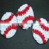 Shabby Baseball /teen Fashion Accessories