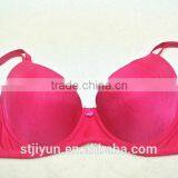 Cheap Rose Red Lace Sexy Girls Big Size Bra thumbnail-1