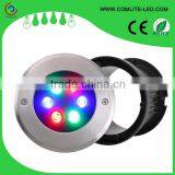 6*3W Outdoor Color IP 68 LED Underwater Light