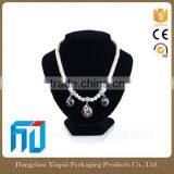 Magnetic Velvet Jewelry Necklace Bust Displays