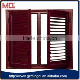 Adjustable aluminum louver /shutter/blinds in double glass