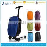 New Style Airport Luggage Travel Bags Luggage Scooter Suitcase With Three Wheels Quality Choice