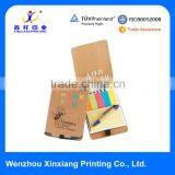 Novelty Custom Blank Notebook Sketch Pad With a Pen