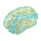 Custom Full Colors Printing Plastic Material Stickers Round Reflective Sticker and Letter Type Die Cut Stickers Printed ---DH205 thumbnail-1