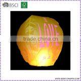 Hot Sale Eco Flying Sky Chinese Lanterns For Wedding