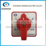 Changeover Rotary Cam Universal Switch HZ5-20/4 M05 Three Poles Electrical Low Current 20A Control Machine Silver Contacts thumbnail-4