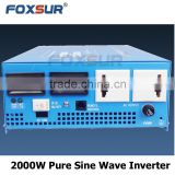 Competitive Price Battery Voltage Digital display Pure Sine Wave Inverter 2000W 12V DC to 110V AC, DC to AC Off grid