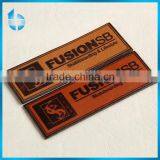 Professionally Custom Embossed Leather Label Leather Patch of Men's Garment thumbnail-1