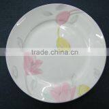 Health Creative Ceramic Food Circula Plate(PD-07)