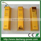 Gold Bullion Design Power Bank 2600mah Manual for Power Bank Battery Charger thumbnail-4