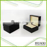 2016 New Design Matte Black Wood Pocket Watch Box