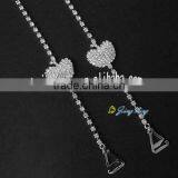 2012 Lastest Rhinestone and Crystal Apple Bra Strap Shoulder Pads thumbnail-1
