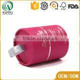 Red Customized Empty Logo Hot Stamping Cosmetic Packaging Round Plain Hat Boxes Quality Choice thumbnail-2