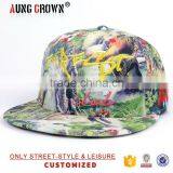 Flower Snapback Caps,flower Snapback Cap Custom,floral Fabric Snapback Cap thumbnail-1