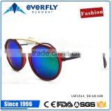 2016 New Item Double Bridge TR90 Sunglasses Mirror Revo Polarized Lens TR Sun Glasses Eyewear Manufacturer in China Wenzhou