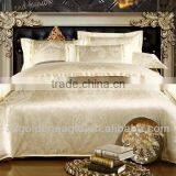 Silver Grey 100% Silk Jacquard Bedding Set thumbnail-3