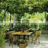 Timber WPC Wood Plastic Composite Pergola With SGS, FSC&CE Certificate Privacy Garden thumbnail-3