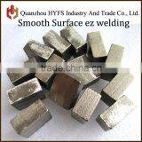 Wholesales Good Quality Diamond Powder Made Granite Diamond Segment for Stone Concrete Asphalt Cutting