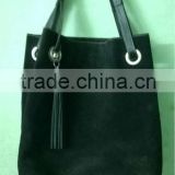 Very Fashionable Suede Tote bag