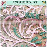 Summer Flowers Chemical Lace Embroidery Fabric for Beautiful Dress thumbnail-5