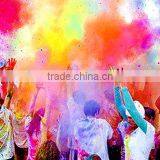 Gulal Rangoli Colors Gulal Pure Natural Holy Powder Non-explosive Color Run Powder thumbnail-5