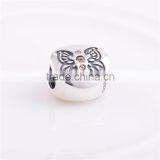 2016 Butterly Custom Design S925 Silver Charm Bracelet thumbnail-3