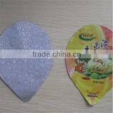 Ne w Product Flexible Printed Kraft Paper Backed VMpet With Heatseal Coating for Cup Lids thumbnail-1