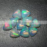 opal stone trillion cut, color play and fire stone opal