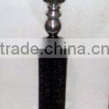 Iron, Aluminum & Glass Crystal Votive Tealight Candle Holder Silver Finish thumbnail-6