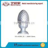 Decorative Fence Post Round Shape Aluminum End Cap thumbnail-4