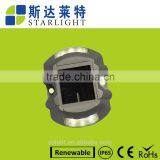 Green Energy Power White 4led Road Side Eye Cat for Roads