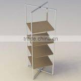 5 Tier Wooden Display Shelf Stand/ Store Fixture Wooden Shelf