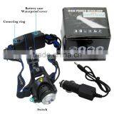 1800LM XM-L T6 LED Zoomable Headlight 3 Modes 18650 Bike Bicycle Flashlight Head Light Outdoor Camping thumbnail-6