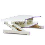 Fashion and Portable Design Height Adjustable Folding Stand up Laptop Desk thumbnail-3