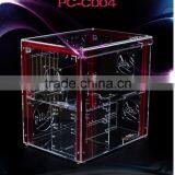 PC-C004L New Hot Sale Extra Large Custom Horizontal Acrylic Display Computer Case Design thumbnail-2