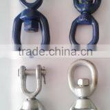 High Quality Forged Chain Swivel / Eye and Jaw Swivel Ring thumbnail-1
