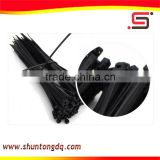 wire black pvc soft zip ties /cable tie holder China manufacturers
