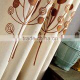 100% Polyester Luxury Salon Hall Polyester Green Embroidery Sheer Voile Fabric Curtain thumbnail-2